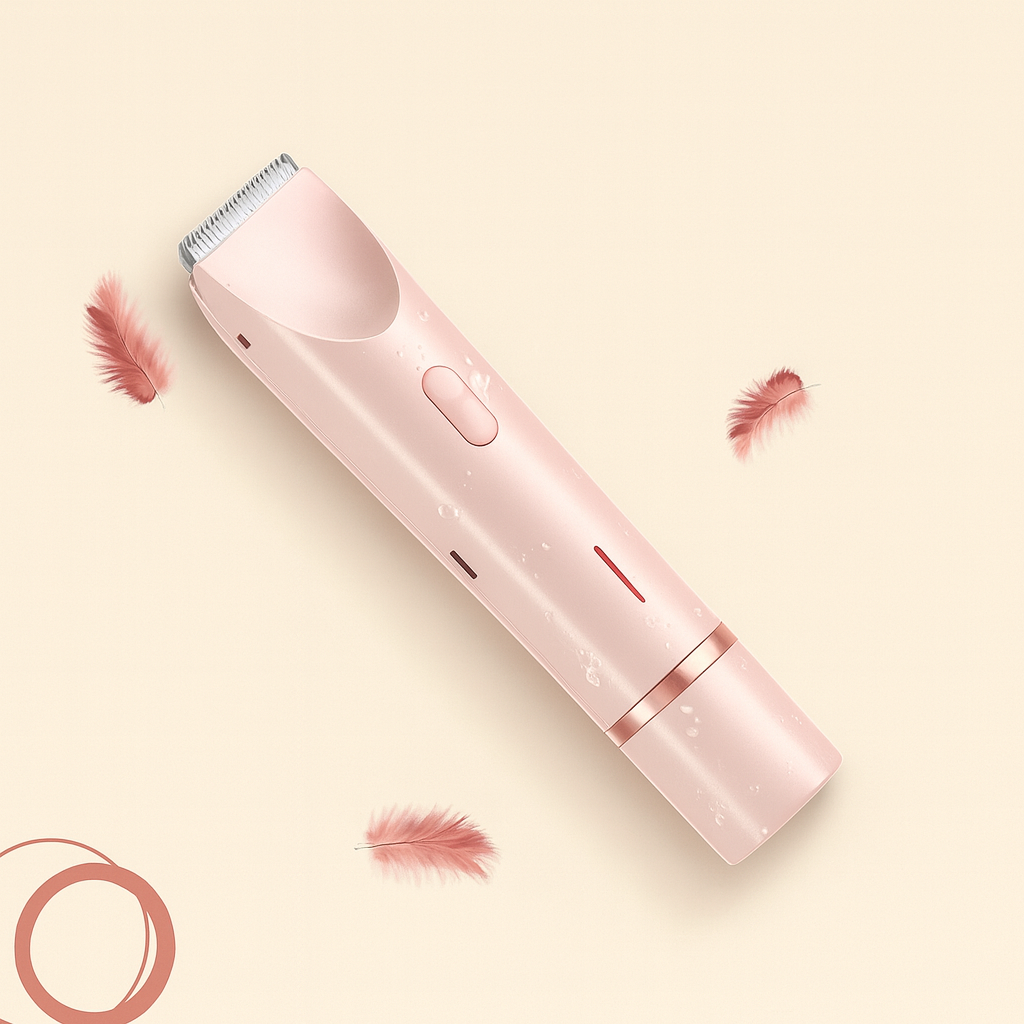 SilkyGlow™ — Rasoir Électrique 2-en-1 Premium, Zéro Coupure & Zéro Irritation